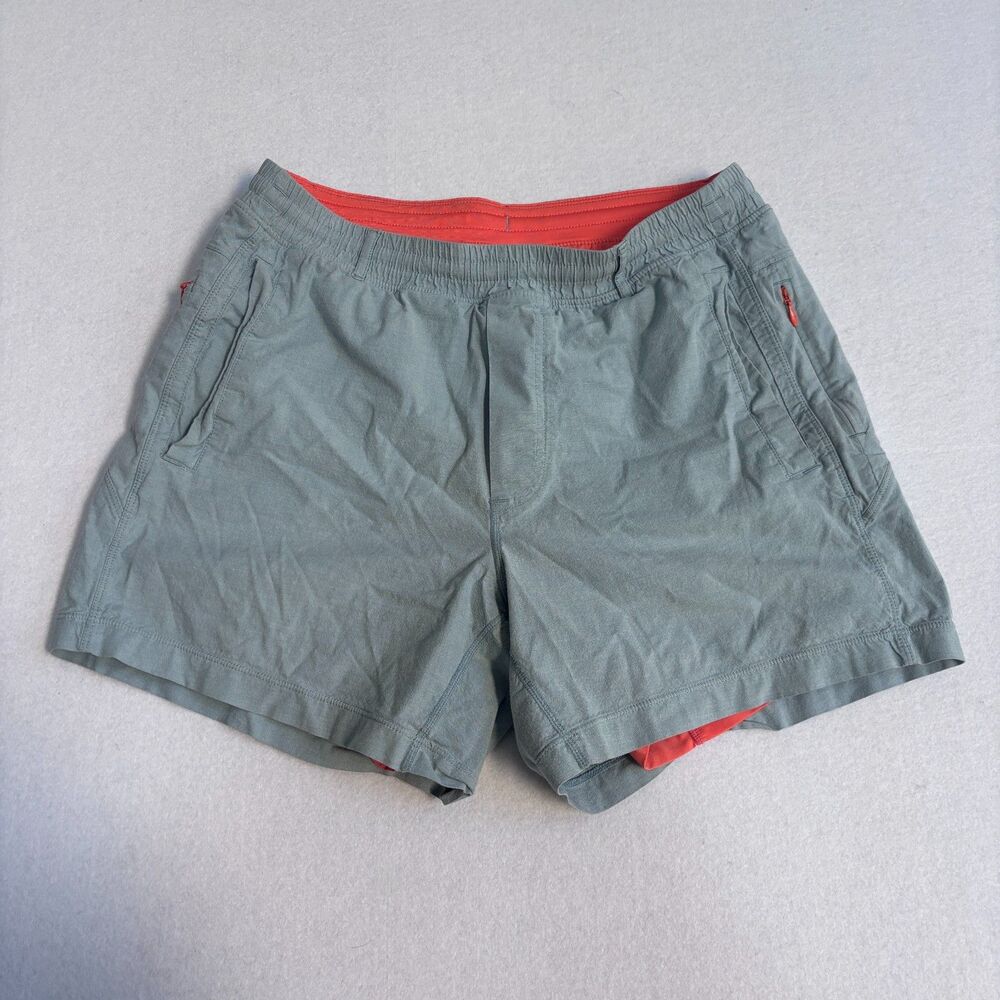 Birddogs Shorts Mens M Blue Gray Lined Boomstick Bird Dogs Pull On Athletic